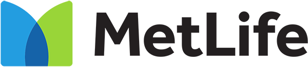 The logo of the insurance company MetLife.